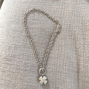 Crystal Shamrock necklace